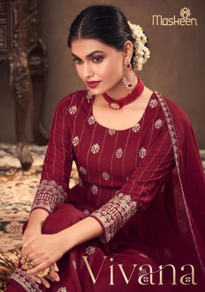 Vivana By Maskeen Designer Boutique Look Readymade Suit Collection